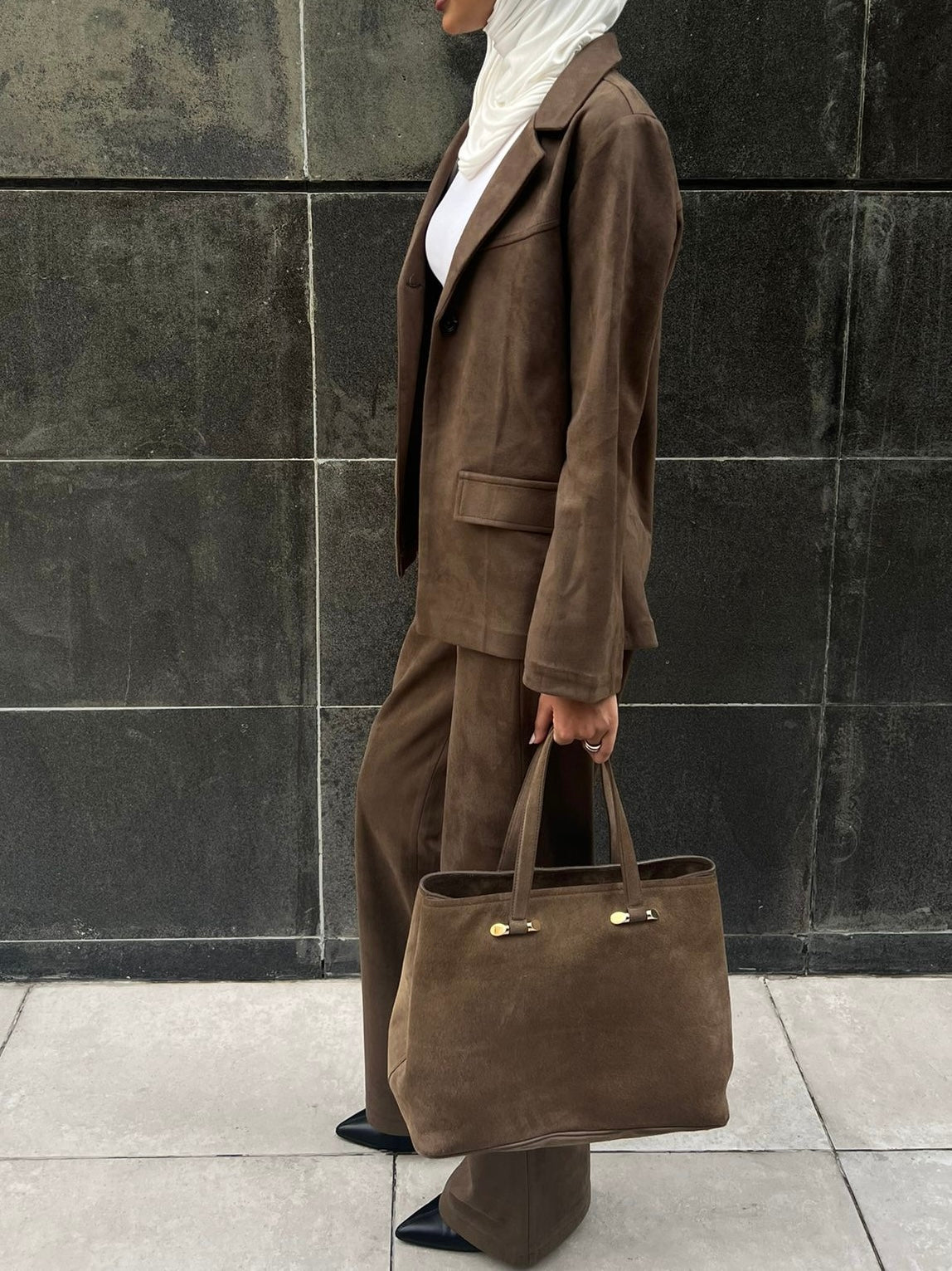 Suede set